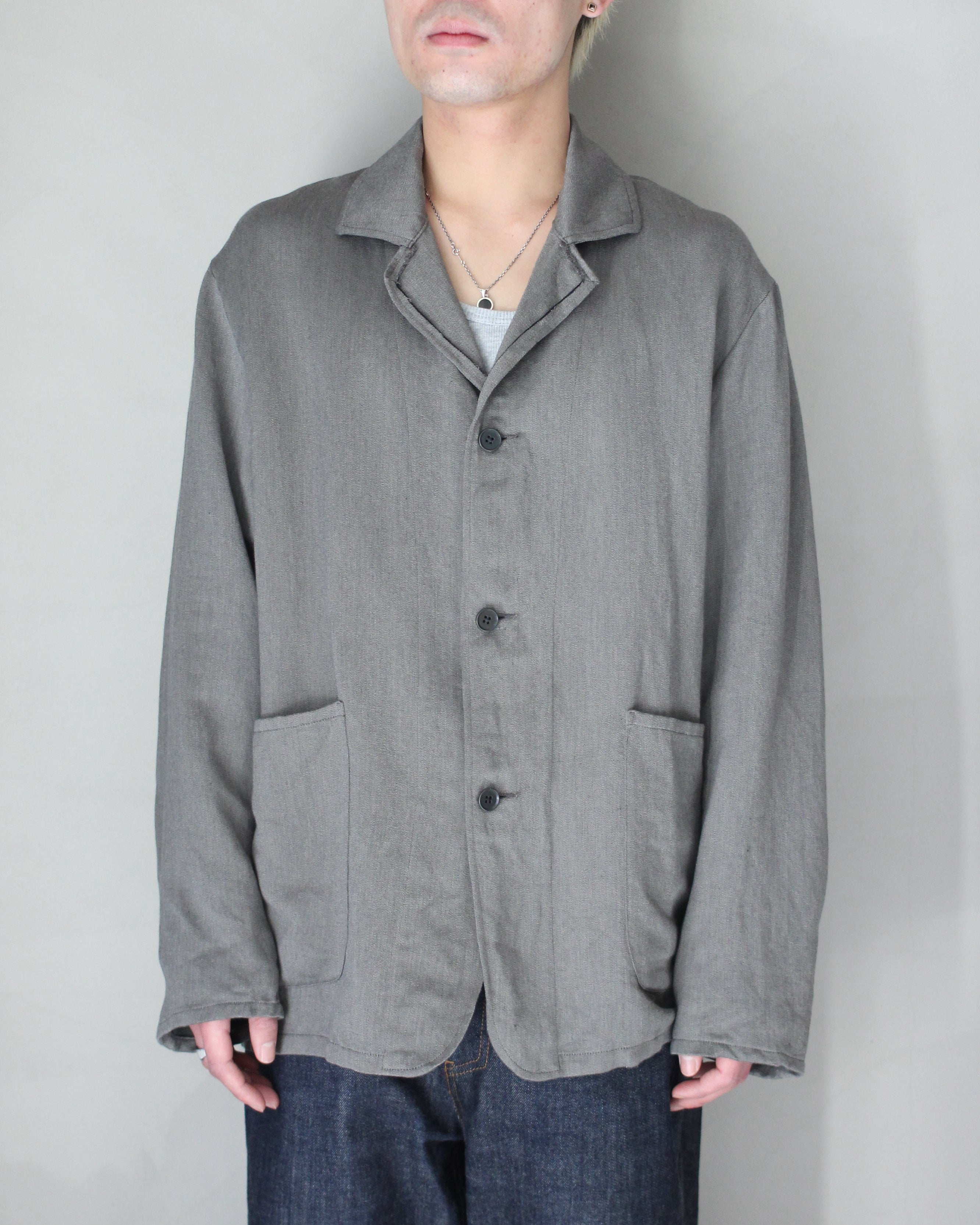 ULTERIOR/WASHED C/L CORKSCREW JKT 