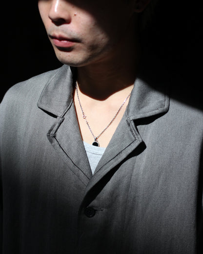 ULTERIOR/WASHED C/L CORKSCREW JKT "KHAKI GREY"