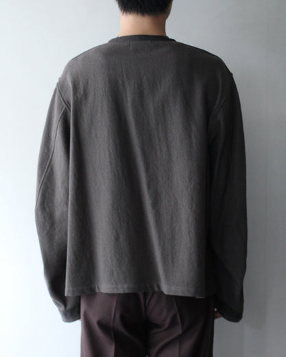 MATSUFUJI/Milling Wool Pullover Jacket "TAUPE"