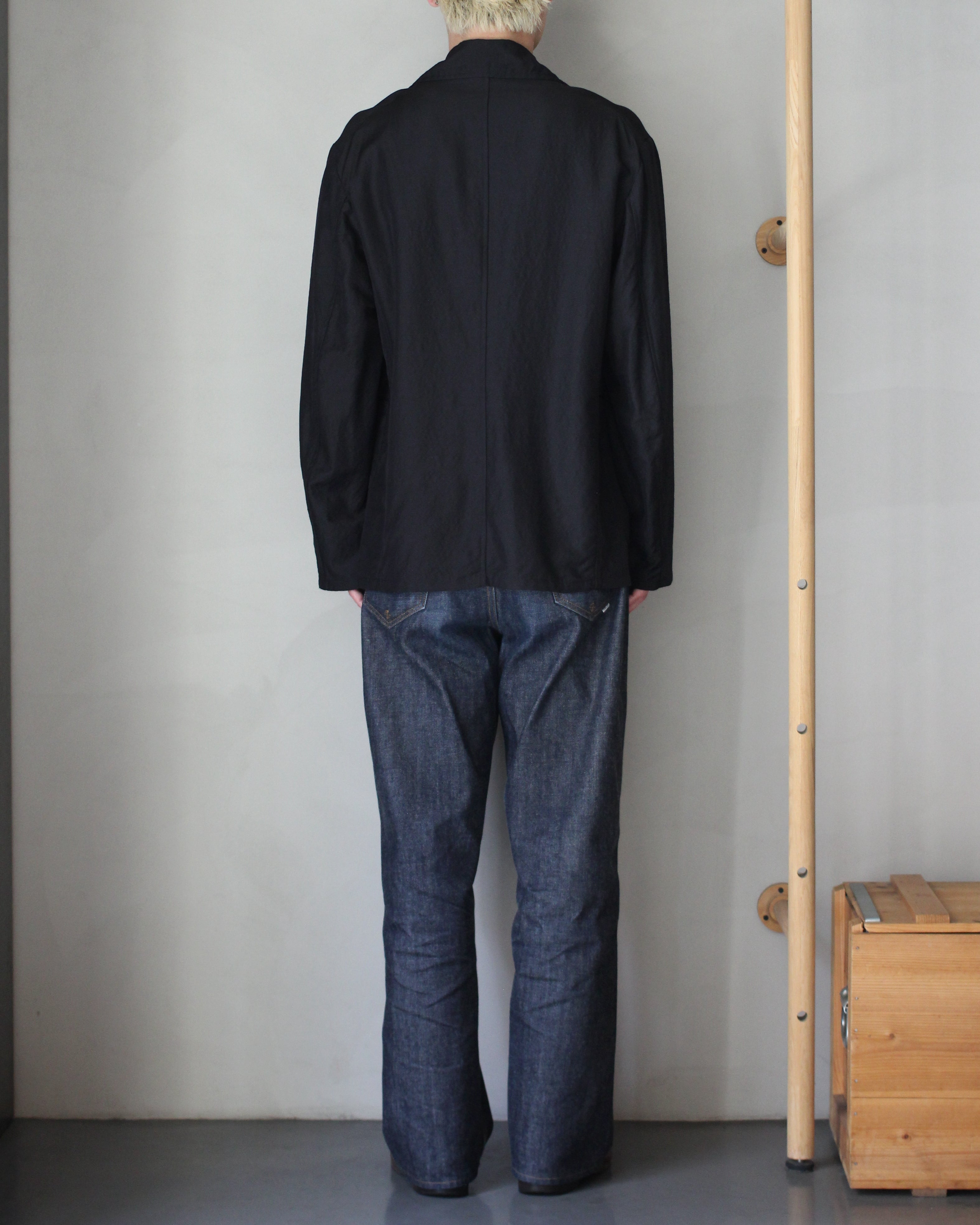 ULTERIOR/WASHED WOOL SILK TWILL JKT 
