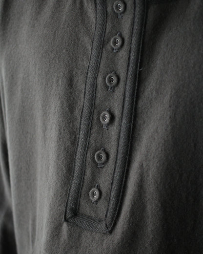 MATSUFUJI/Milling Wool Pullover Jacket "TAUPE"