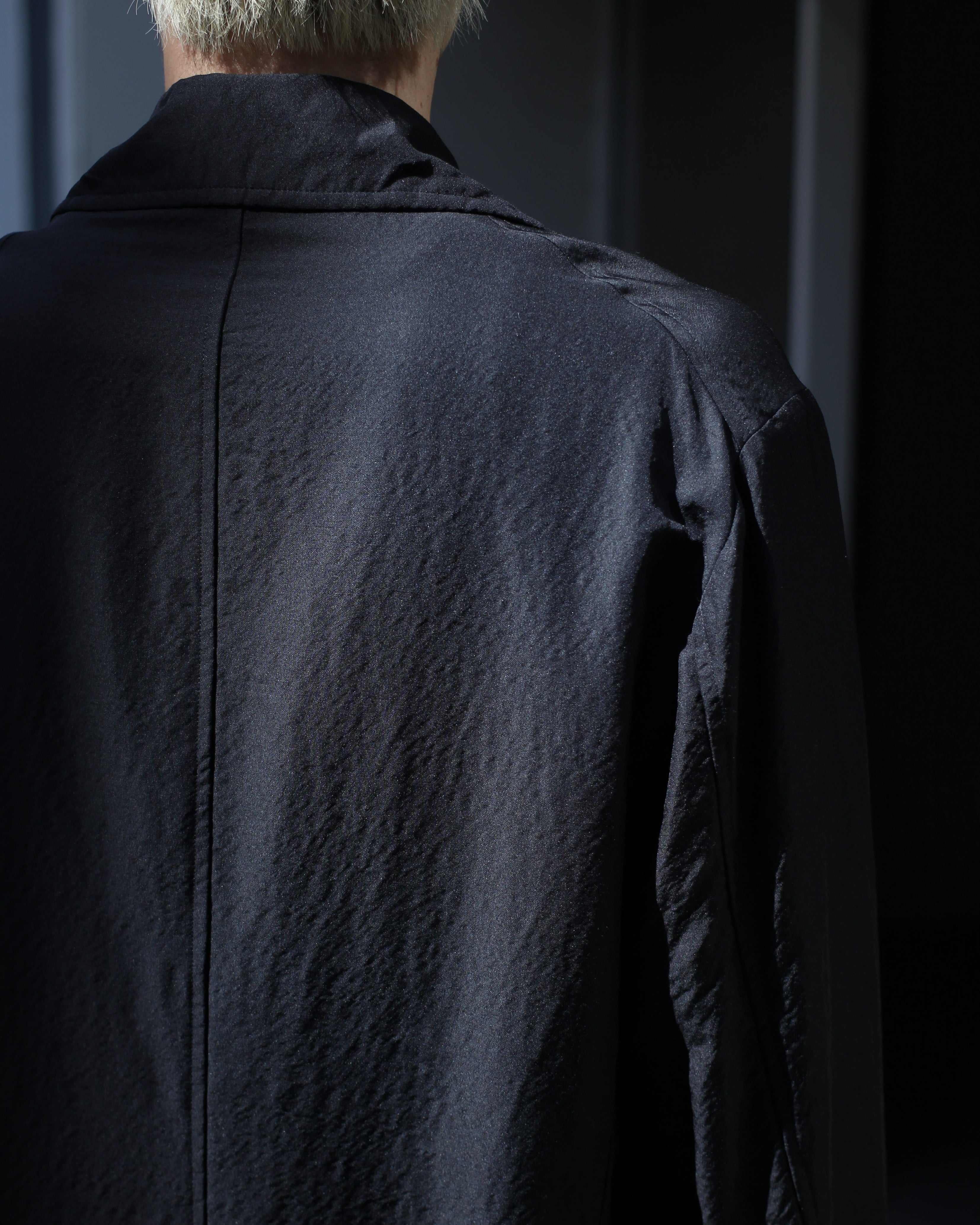 ULTERIOR/WASHED WOOL SILK TWILL JKT 