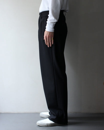 ULTERIOR/W/CASH PANAMA CLOTH MIL-TROUSERS "BLACK"