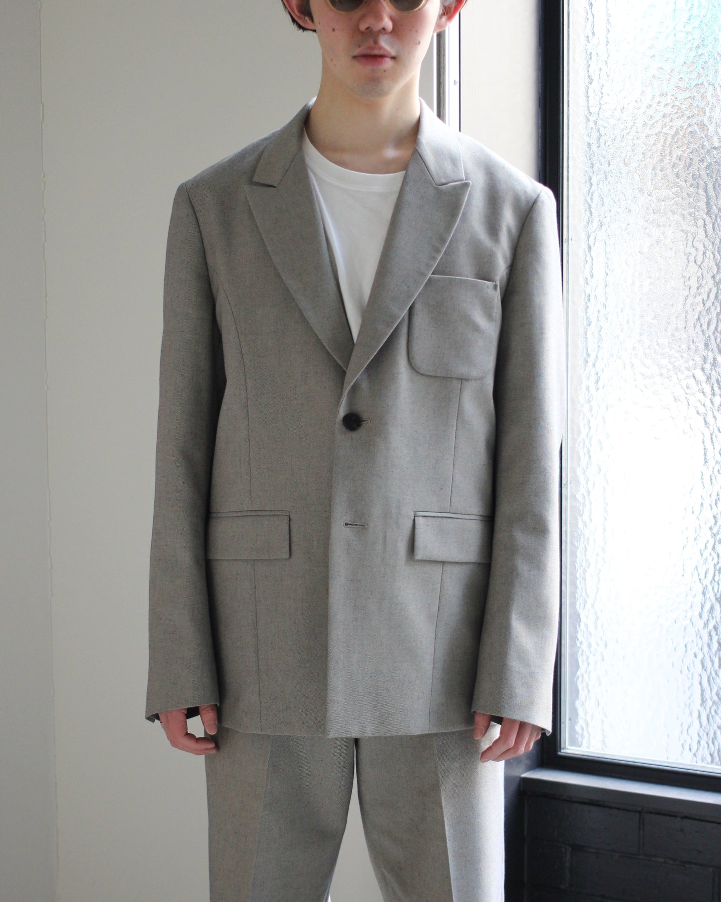 MATSUFUJI/Tailored Work Jacket "mix"