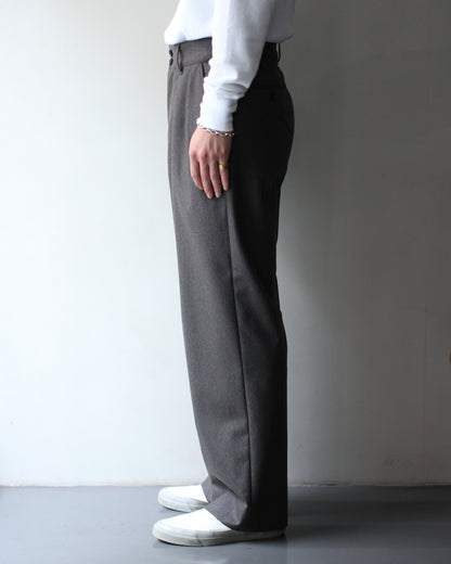 ULTERIOR/W/CASH PANAMA CLOTH MIL-TROUSERS "DUST GREY"