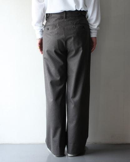 ULTERIOR/W/CASH PANAMA CLOTH MIL-TROUSERS "DUST GREY"