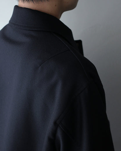 ULTERIOR/SUPER FINE LIGHT MELTON SHORT HUNTING JKT ”BLACK”