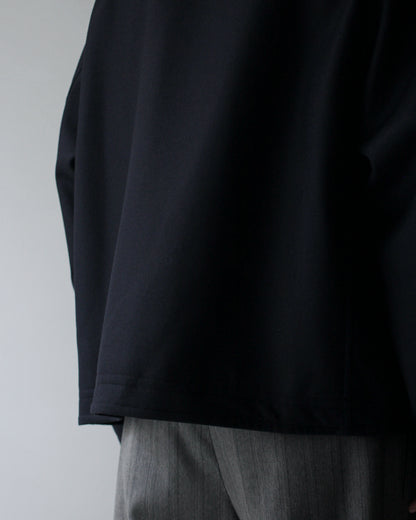 ULTERIOR/SUPER FINE LIGHT MELTON SHORT HUNTING JKT ”BLACK”