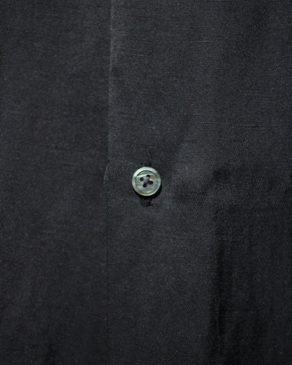 ssstein/VIS/LI BRIGHT TWILL OVERSIZED LS SHIRT "DARK CHARCOAL"