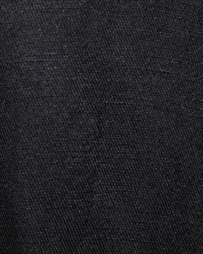 ssstein/VIS/LI BRIGHT TWILL OPEN COLLAR SS SHIRT "BLACK"