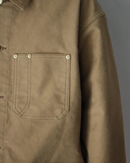 REVERBERATE/COVER ALL JACKET "CAMEL"