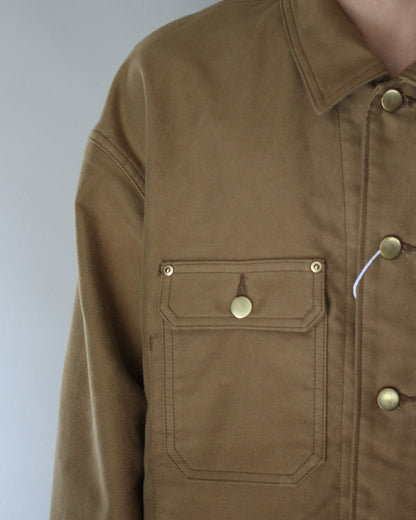 REVERBERATE/COVER ALL JACKET "CAMEL"