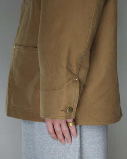 REVERBERATE/COVER ALL JACKET "CAMEL"