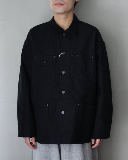 REVERBERATE/COVER ALL JACKET "BLACK"