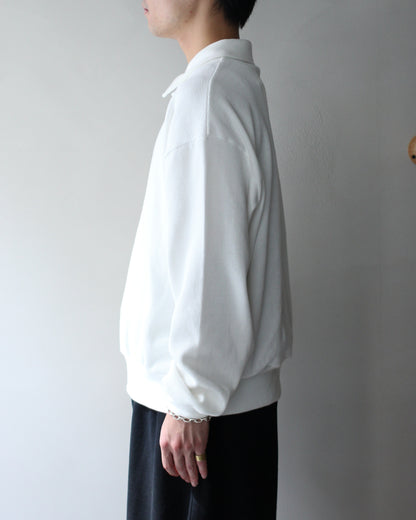 REVERBERATE/HALF ZIPP THERMAL "WHITE"