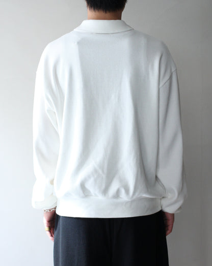 REVERBERATE/HALF ZIPP THERMAL "WHITE"