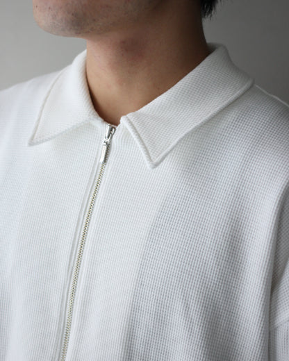 REVERBERATE/HALF ZIPP THERMAL "WHITE"