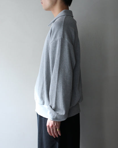 REVERBERATE/HALF ZIPP THERMAL "GRAY"