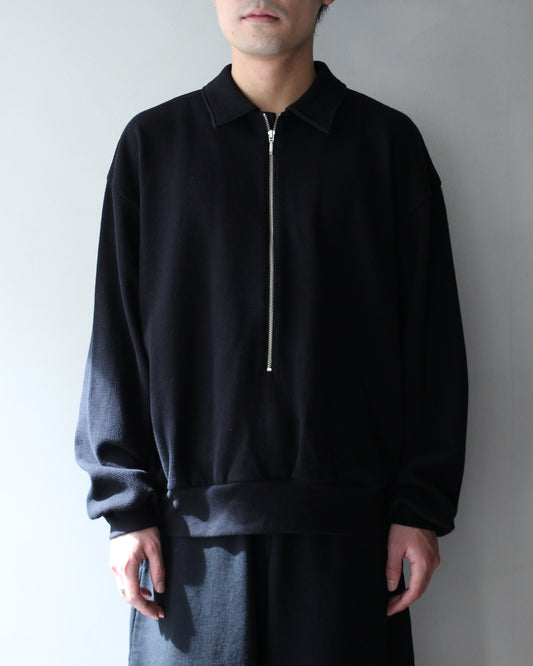 REVERBERATE/HALF ZIPP THERMAL "BLACK"