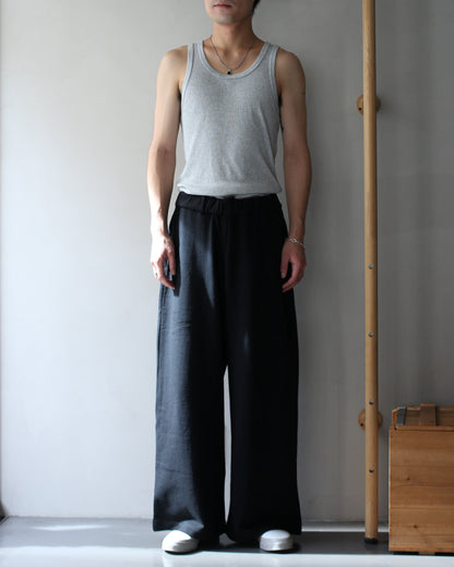 REVERBERATE / SWEAT PANTS "BLACK"