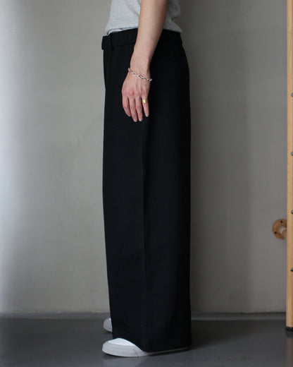 REVERBERATE / SWEAT PANTS "BLACK"