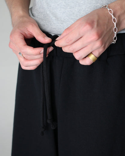 REVERBERATE / SWEAT PANTS "BLACK"