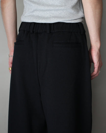 REVERBERATE / SWEAT PANTS "BLACK"