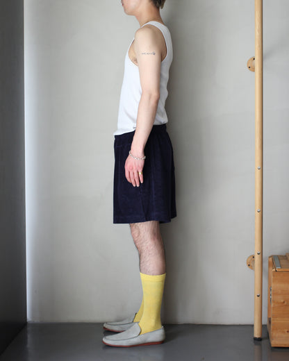 HOWLIN'（ハウリン） / Towel Shorts "Navy"