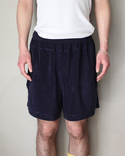 HOWLIN'（ハウリン） / Towel Shorts "Navy"