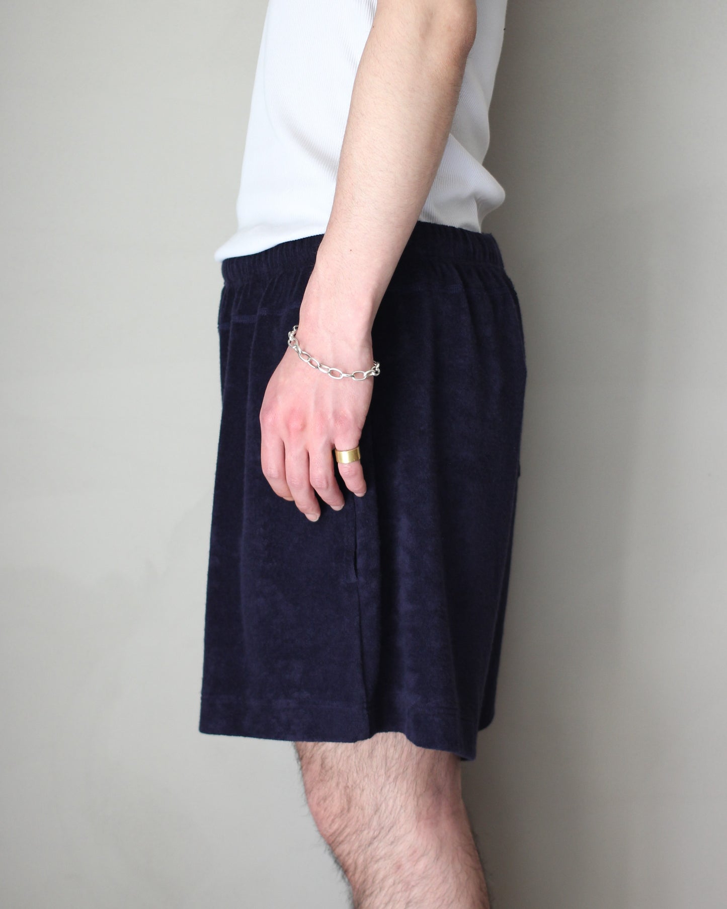 HOWLIN'（ハウリン） / Towel Shorts "Navy"