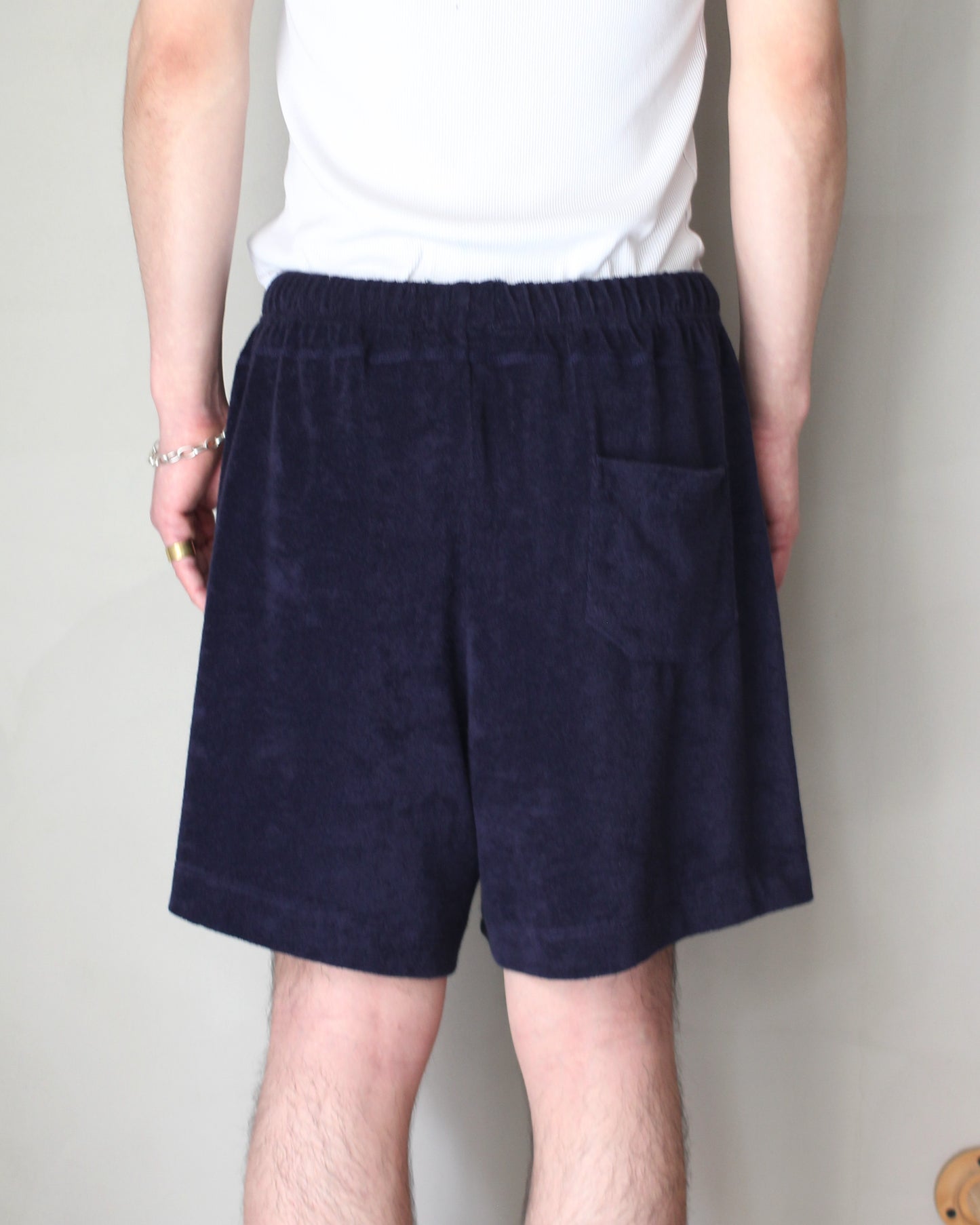 HOWLIN'（ハウリン） / Towel Shorts "Navy"