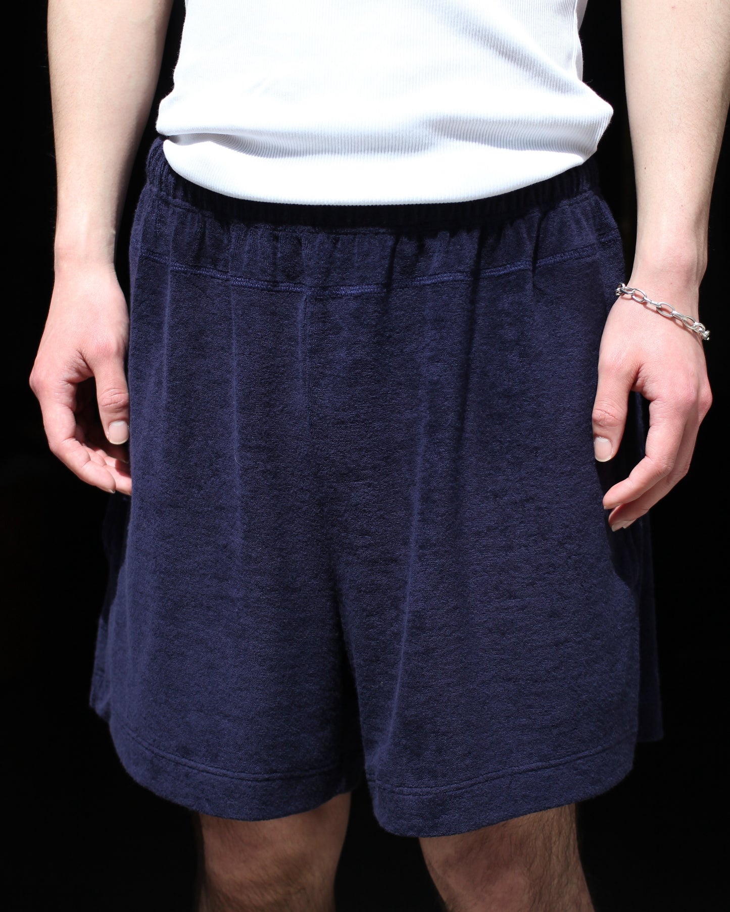 HOWLIN'（ハウリン） / Towel Shorts "Navy"