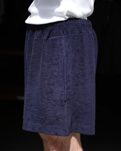 HOWLIN'（ハウリン） / Towel Shorts "Navy"