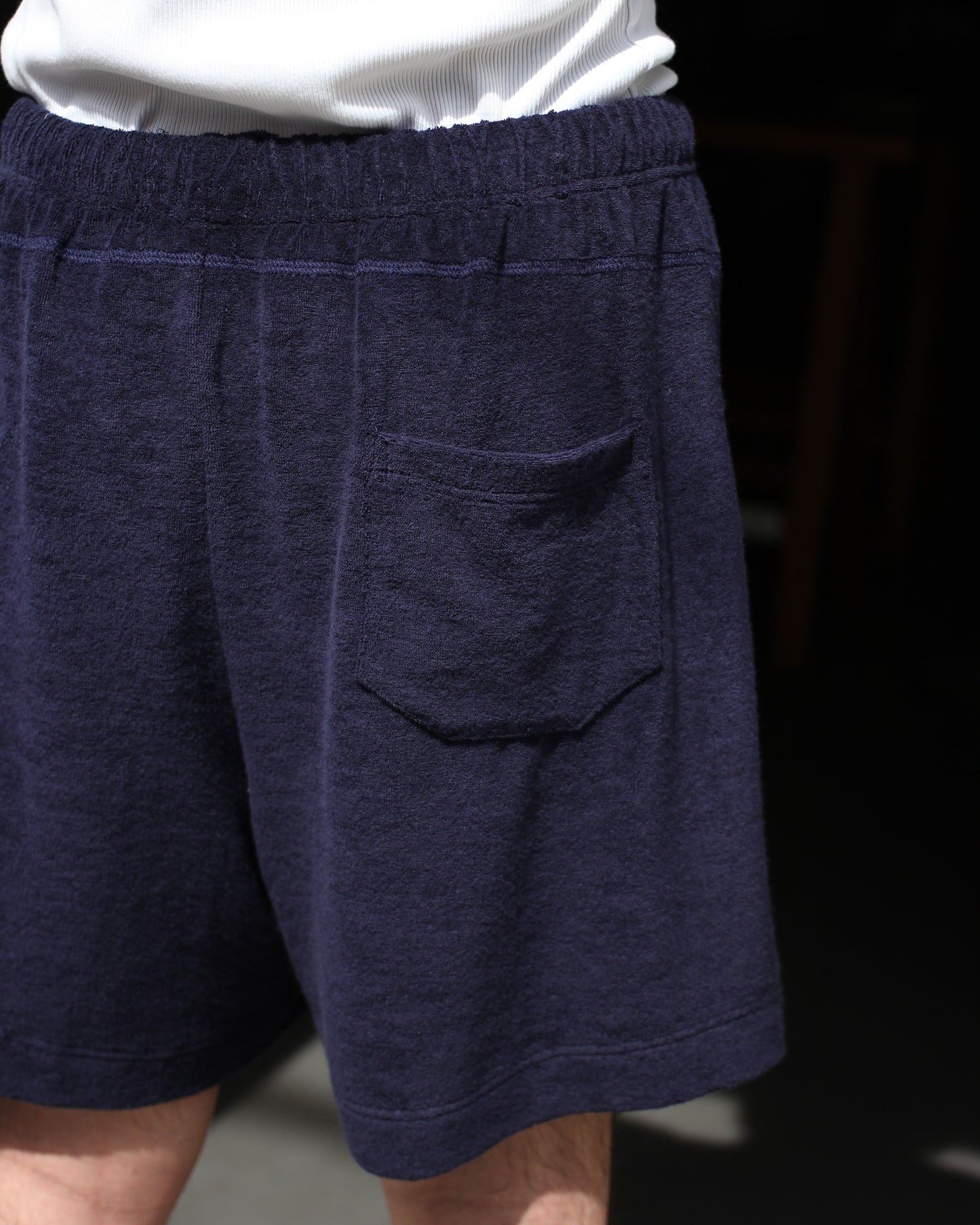 HOWLIN'（ハウリン） / Towel Shorts "Navy"