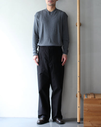 TUKI/0152baker pants "black"