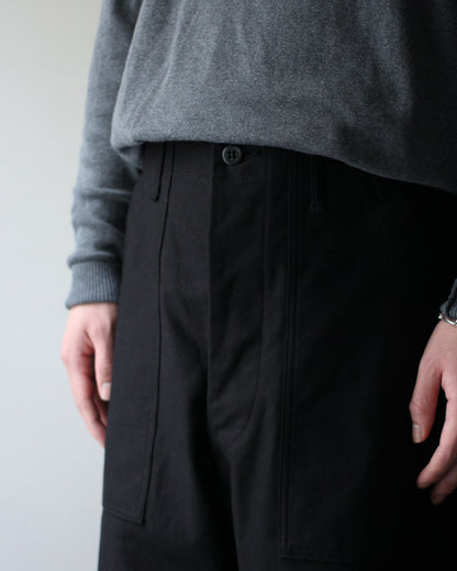 TUKI/0152baker pants "black"