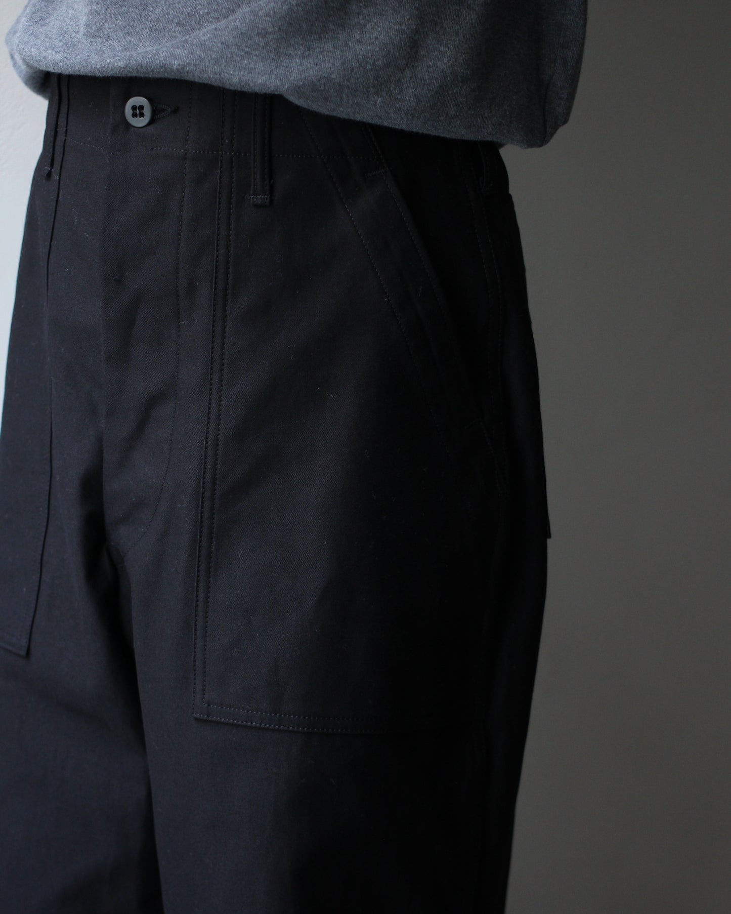 TUKI/0152baker pants "black"