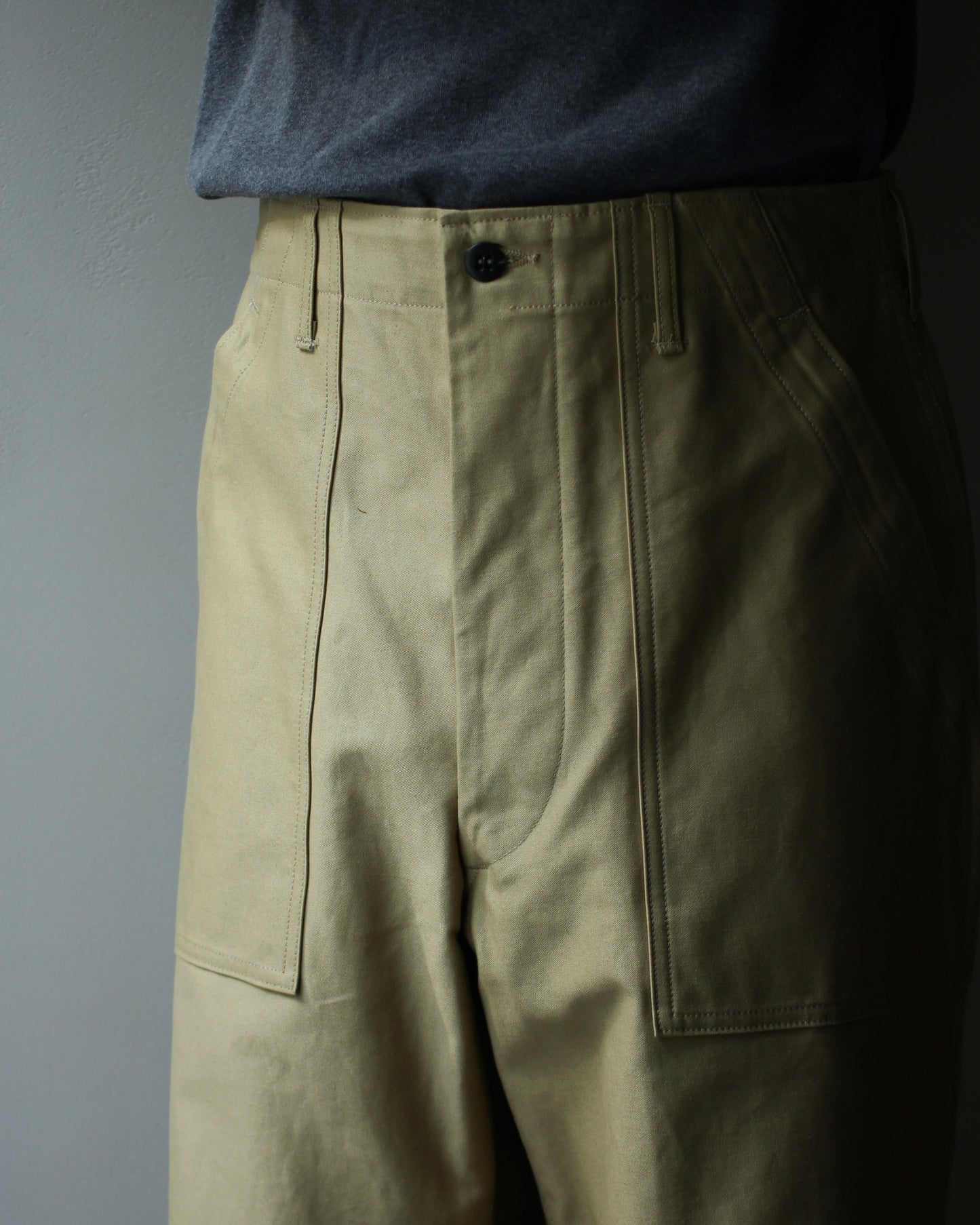 TUKI/0152baker pants "khaki"