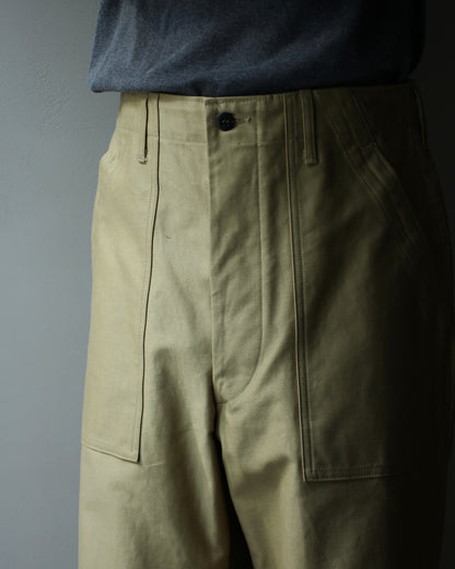 TUKI/0152baker pants "khaki"