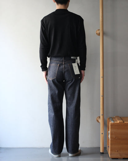 STABILIZER GNZ/lot.0-09(selvedge wide straight) "indigo"