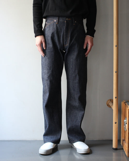STABILIZER GNZ/lot.0-09(selvedge wide straight) "indigo"