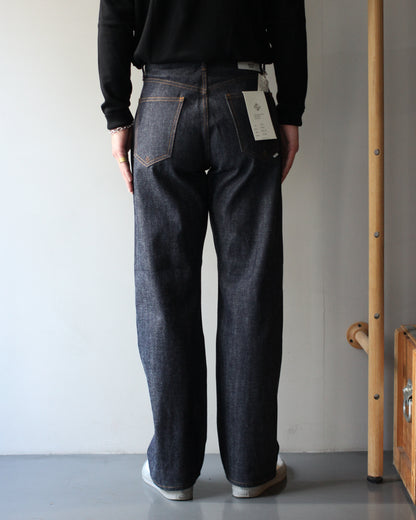 STABILIZER GNZ/lot.0-09(selvedge wide straight) "indigo"