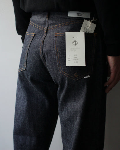 STABILIZER GNZ/lot.0-09(selvedge wide straight) "indigo"