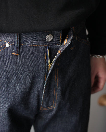 STABILIZER GNZ/lot.0-09(selvedge wide straight) "indigo"