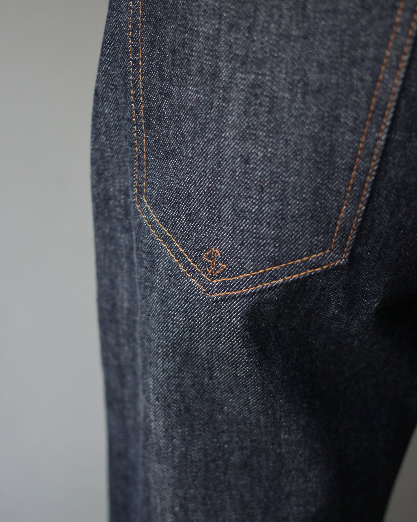 STABILIZER GNZ/lot.0-09(selvedge wide straight) "indigo"