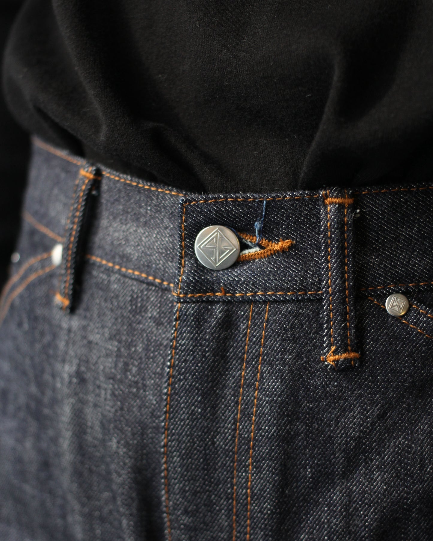 STABILIZER GNZ/lot.0-33(baggy) "indigo"