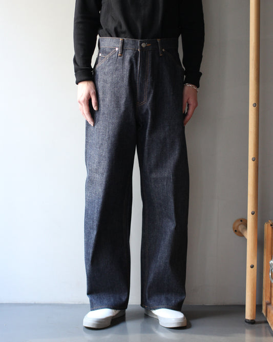 STABILIZER GNZ/lot.0-38(waist overall) "indigo"