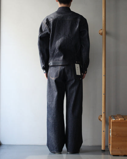 STABILIZER GNZ/lot.8-52 (stand collar jacket) "indigo"