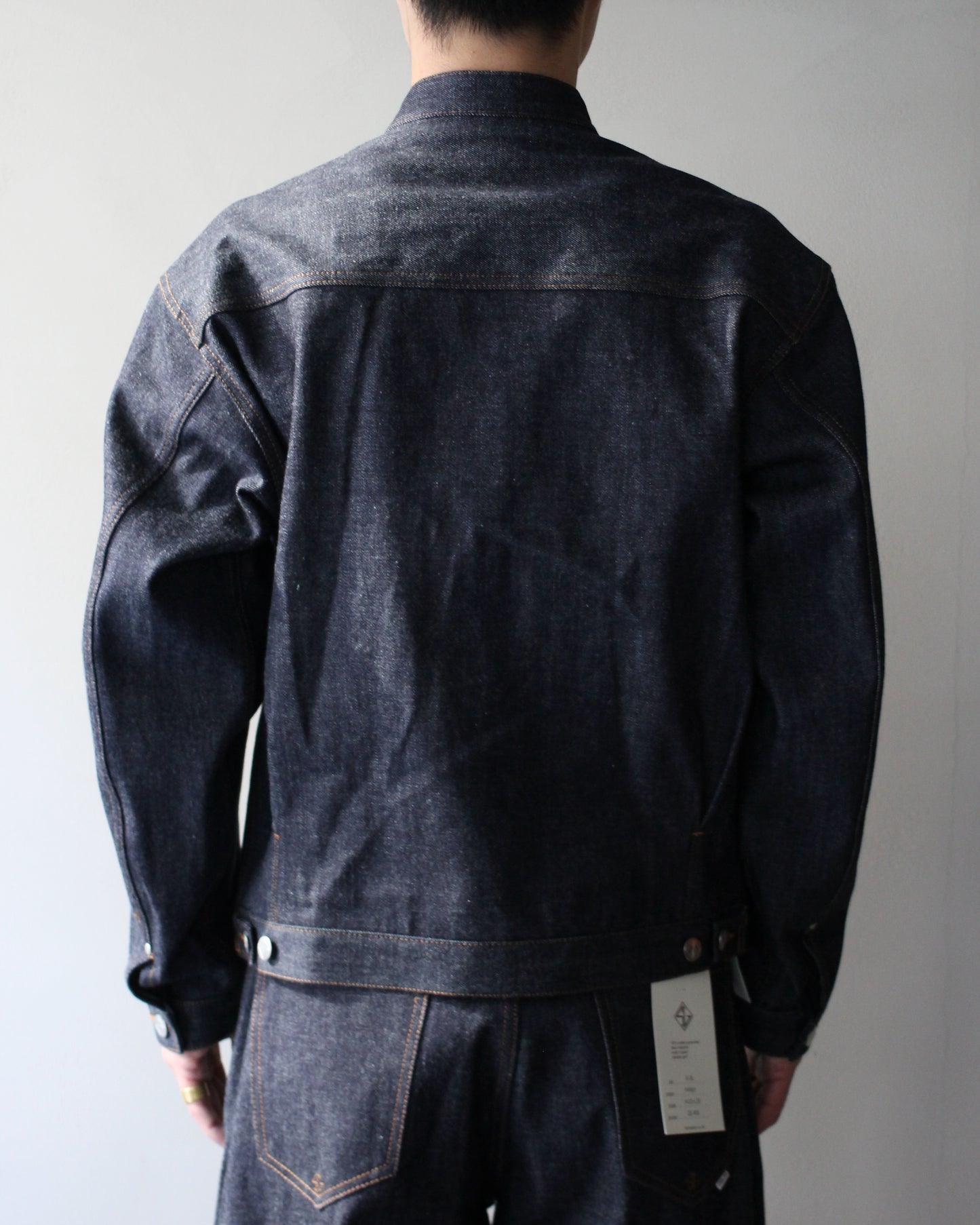 STABILIZER GNZ/lot.8-52 (stand collar jacket) "indigo"