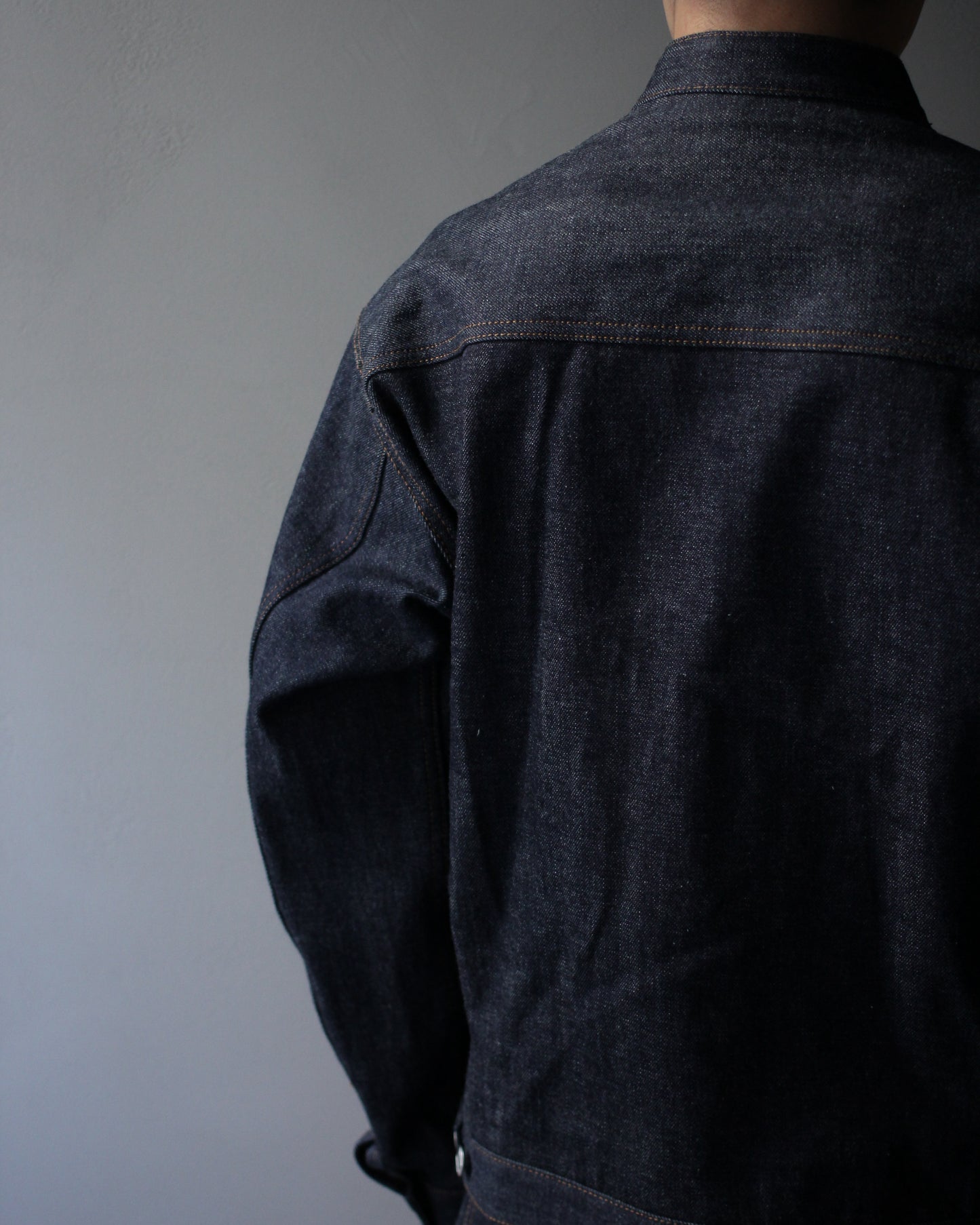 STABILIZER GNZ/lot.8-52 (stand collar jacket) "indigo"
